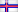 Bandera de Feroe, Islas 