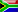 Bandera de Sudáfrica 
