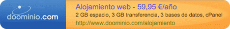 Alojamiento web en Doominio.com